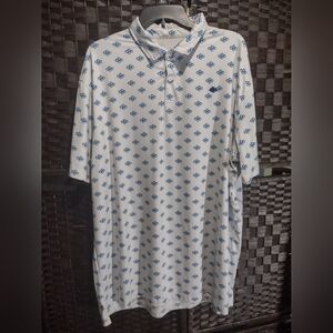 Northern Gills 2 Button Performance Polo Shirt Northern Lakes Mens XXL